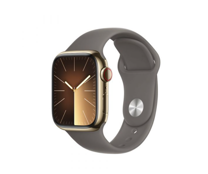 Apple Watch Series 9 GPS + Cellular 41mm Aço Inoxidável