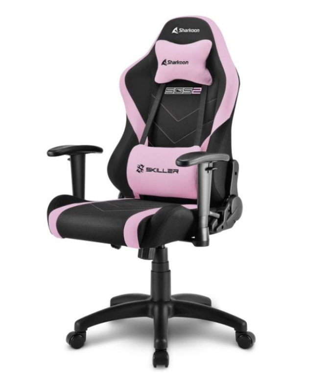 Cadeira Gaming Sharkoon Skiller SGS2 JR. Rosa